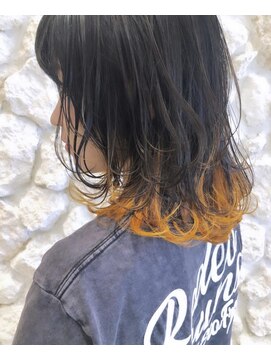 モアナ バイ ヘッドライト 沖縄南風原店(Moana by HEADLIGHT) Moana【南風原】#インナーカラー#裾カラー#グラデーションカラー