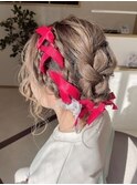 パーティーヘアセット