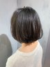 【リラックス】カット＋カラー(リタッチ)＋ボタニカルヘッドスパ　￥12900
