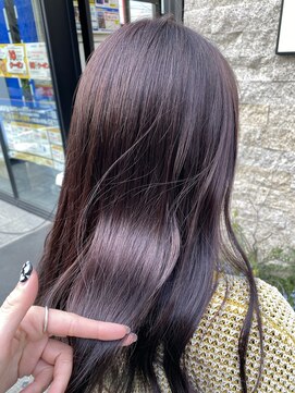 レオニード 表参道(LEONID) 髪質改善/イルミナカラー/コーラルピンク
