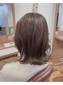 豊橋ビーシャイン★1.5工程ハイライト×ナチュラルベージュ