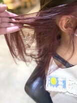 フレイムスヘアデザイン(FRAMES hair design) インナーカラー☆チェリーピンク♪