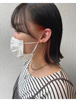 ココロカラ(Cocorokara) カシスピンクが可愛いインナーカラー