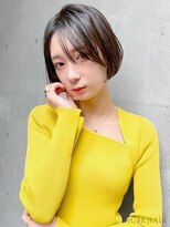 オーブ ヘアー カラ 今福鶴見店(AUBE HAIR cara) 20代・30代_似合わせ小顔ショート
