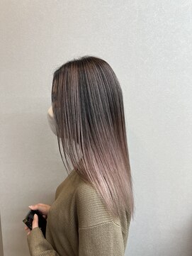 リングバイモアムー(Ring by Moremuu) 暖色系バレイヤージュ