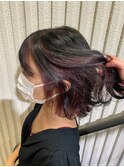 インナーカラーピンク