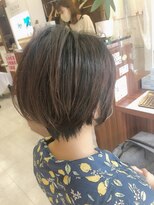 ジャストヘア ラポール 北久里浜店(just hair RAPPOR) 【佐々木 美香子】ショートボブ 大人かわいい 