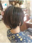 【佐々木 美香子】ショートボブ 大人かわいい