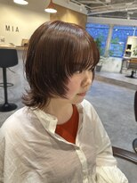 ミア(MIA) 顔周りスッキリウルフレイヤー