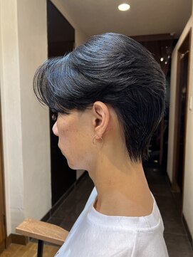 エクリ 麻布十番(equri) ニュアンスパーマセンターパート