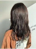 ニュアンスパーマ×グレージュカラー