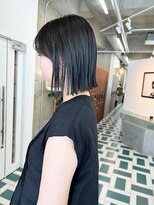 ノエ(noe)&nbsp;切りっぱなしボブ×グレージュ