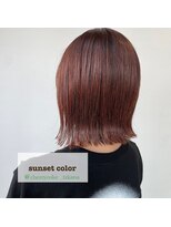 チェリーコーク(HAIR CHERRY COKE)&nbsp;サンセットカラー