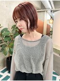 切りっぱなしアプリコットレッド