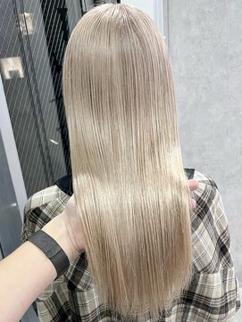 ロウル 渋谷(LOWRL) ハイトーンベージュ/ブリーチ