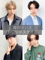 アース 日吉店(HAIR&MAKE EARTH)&nbsp;毛流れハンサムショートセンターパートメンズ黒髪爽やか