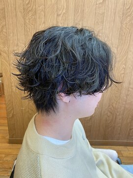 サンカリ 新居浜駅前店(SANKARI) 波巻きパーマ