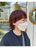 ワイドバングショート
