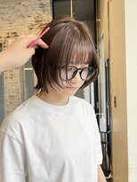 バディヘア ルーツ(BUDDY HAIR ROOTS)&nbsp;ショートウルフ×ブラウンベージュ