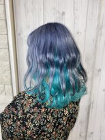 ダンク(DUNK)&nbsp;ブルーシルバー×ターコイズインナー