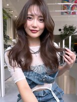 イメチェン前髪小顔ロング_銀座