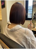20代30代40代50代◎ブリーチなし/切りっぱなしボブ