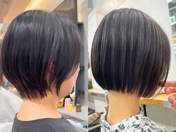 アビーファイブ(ABBEY 5)の写真/2ヶ月経っても形が崩れない。明日自分でセットしても美容室帰りと同じヘアスタイルをご提供します。