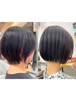 2ヶ月経っても形が崩れない。明日自分でセットしても美容室帰りと同じヘアスタイルをご提供します。