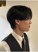 毛流れセンターパート#山科