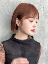 ☆【春日】ブリーチなしカラーくせ毛カット小顔ヘア5