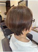 ショート・似合わせ・頭の形・スタイリング簡単