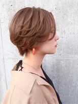 ユラギフロムユイマァル 水島店(YURAGI from YUIMARL)&nbsp;30代40代大人ショートマッシュレイヤーブリーチなしダブルカラー