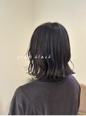 グレーブラック/地毛風カラー