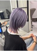 ホワイトパープルカラー