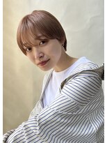 トリッカ 銀座(tricca)&nbsp;ショートカット/シースルーバング/ハイトーン