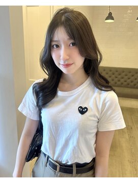 ラヴィズム 長岡店(LUVISM) 韓国/顔周りレイヤー/ダブルカラー/ベージュ/前髪新潟長岡宮関