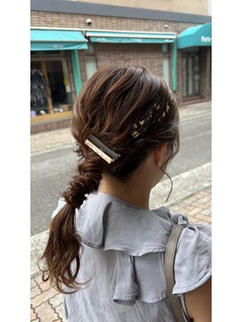 ヘアーラボ ハチ(HAIR LABO HACHI) 大人のゆる編みアレンジ