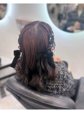 ダブルねじりハーフツイン