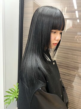 ヌープヘアーアイス(NUUP.hair ici) 髪質改善トリートメント縮毛矯正前髪カット◎うる艶ストレート