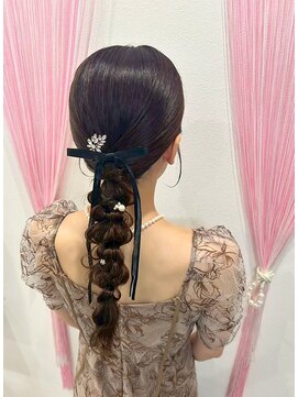 ベルグロー 北新地上通り店(BELLEGROW) 【洗練された立体美】ぽこぽこ編みおろし｜大阪梅田