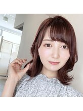 【透明感カラー】肌を綺麗に魅せる「大人の色気」。赤みを抑えたシアーな発色◎