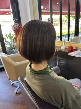 シャンプーボーイアネックス(SHAMPOO BOY Annex) 大人可愛いボブ20代30代40代セミロング◎長崎/佐世保