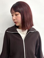 ブロック ジャポン(bloc japon)&nbsp;育てるレッド・艶感ボブ