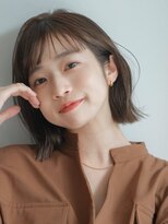 ガーデン ジングウマエ(GARDEN jingumae) 切りっぱなしボブ/シースルーバング/外ハネ/おくれ毛/くびれヘア