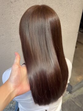 サラジュ 仁川店(SARAJU) 【Wカラー特化】森山担当 ブリーチなし×透明感ブラウン