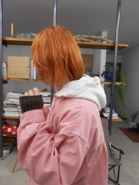 キャンバス(canvas) オレンジボブ