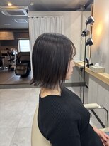 テト(teto) 30代40代前髪ありボブ