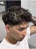 men's/メンズ/刈り上げセンターパート/フェザーパーマ/渋谷
