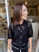 ヨリ(yori)&nbsp;くすみベージュとレイヤーロブ