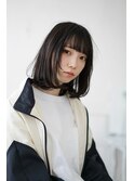 顔まわりに動きのレイヤーボブ あのちゃん風